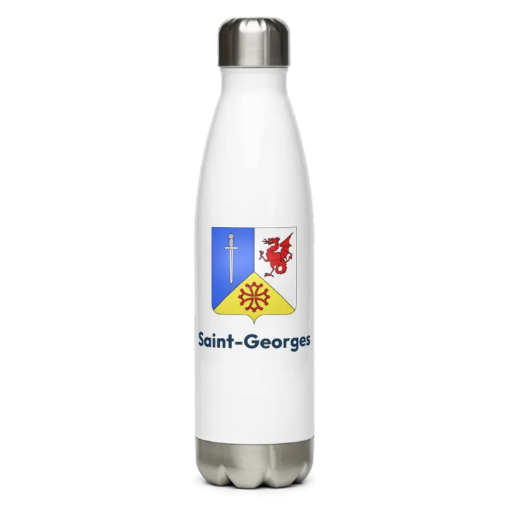 Gourde inox blason de Saint-Georges