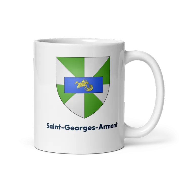Mug blason de Saint-Georges-Armont