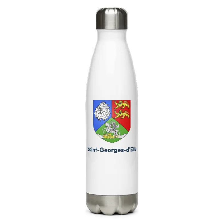 Gourde inox blason de Saint-Georges-d'Elle