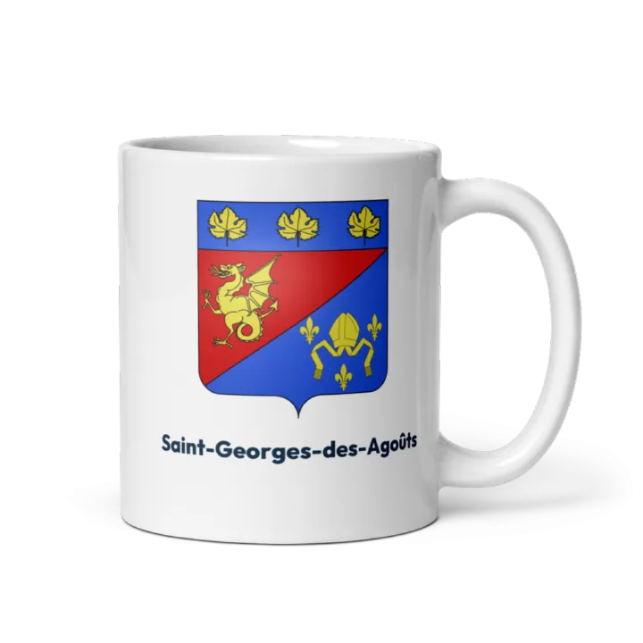 Mug blason de Saint-Georges-des-Agoûts