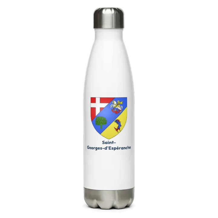 Gourde inox blason de Saint-Georges-d'Espéranche