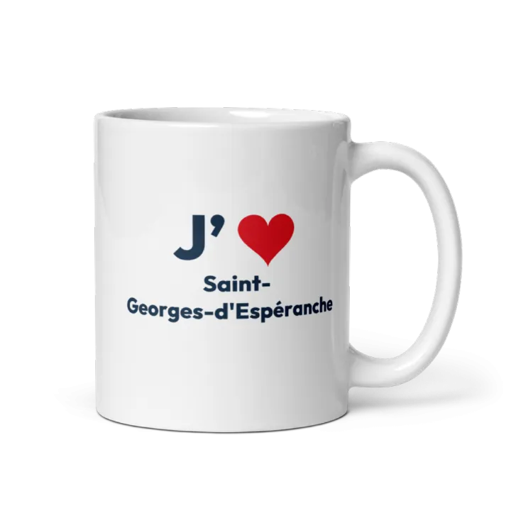 Mug « J’❤ Saint-Georges-d'Espéranche »