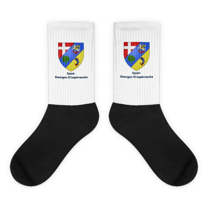 Chaussettes — blason de Saint-Georges-d'Espéranche