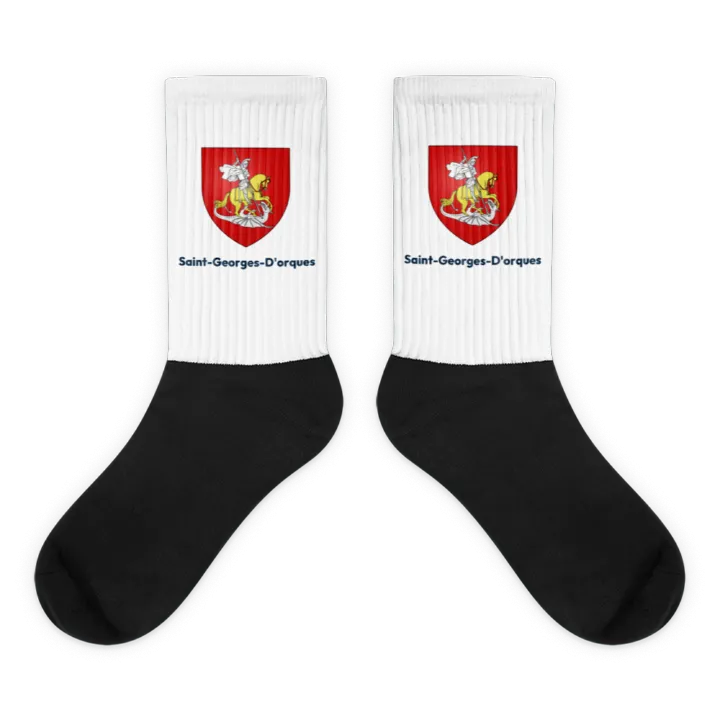 Chaussettes — blason de Saint-Georges-d'Orques