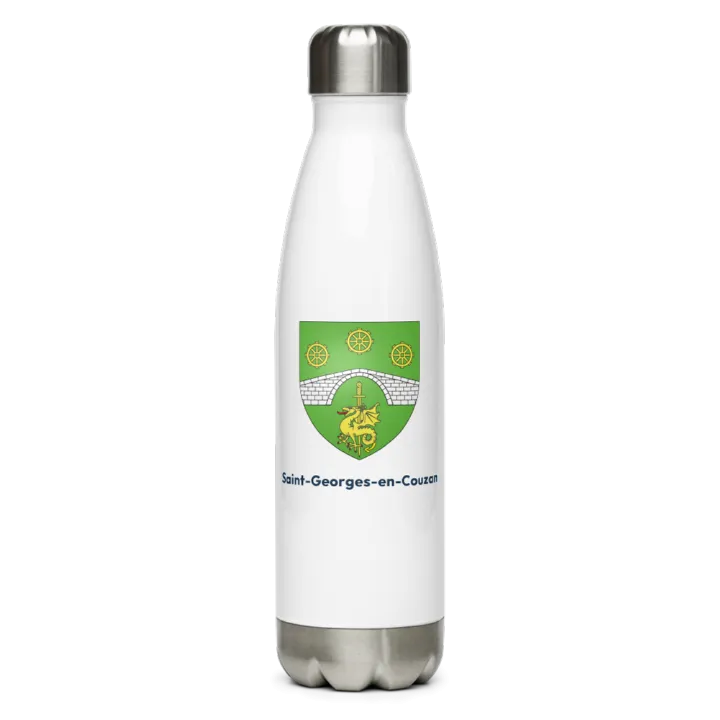 Gourde inox blason de Saint-Georges-en-Couzan