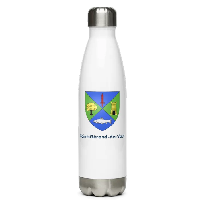 Gourde inox blason de Saint-Gérand-de-Vaux
