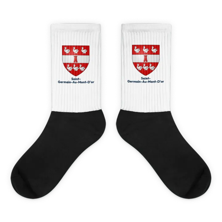 Chaussettes — blason de Saint-Germain-au-Mont-d'Or