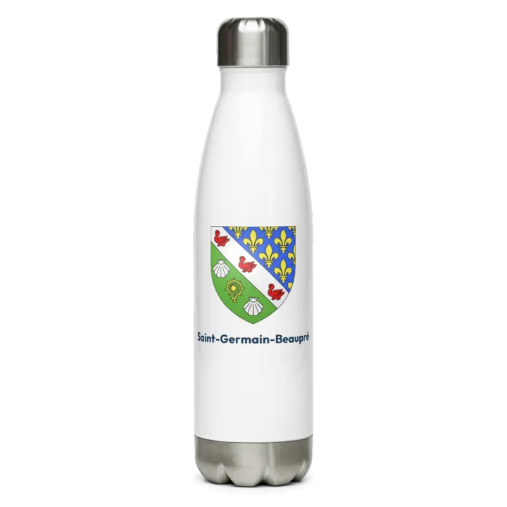 Gourde inox blason de Saint-Germain-Beaupré