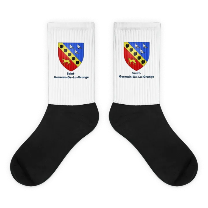 Chaussettes — blason de Saint-Germain-de-la-Grange