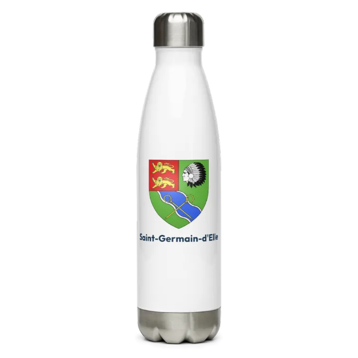 Gourde inox blason de Saint-Germain-d'Elle