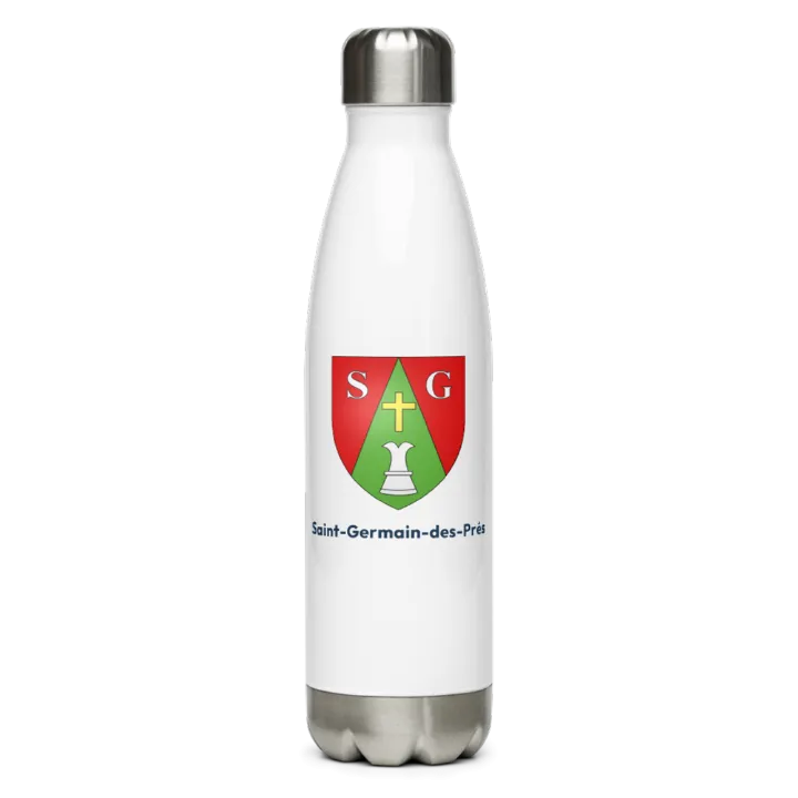 Gourde inox — blason de Saint-Germain-des-Prés
