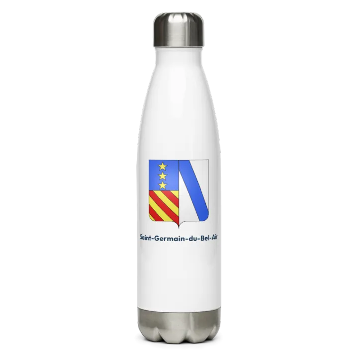 Gourde inox blason de Saint-Germain-du-Bel-Air