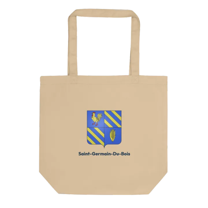 Tote bag coton bio — blason de Saint-Germain-du-Bois