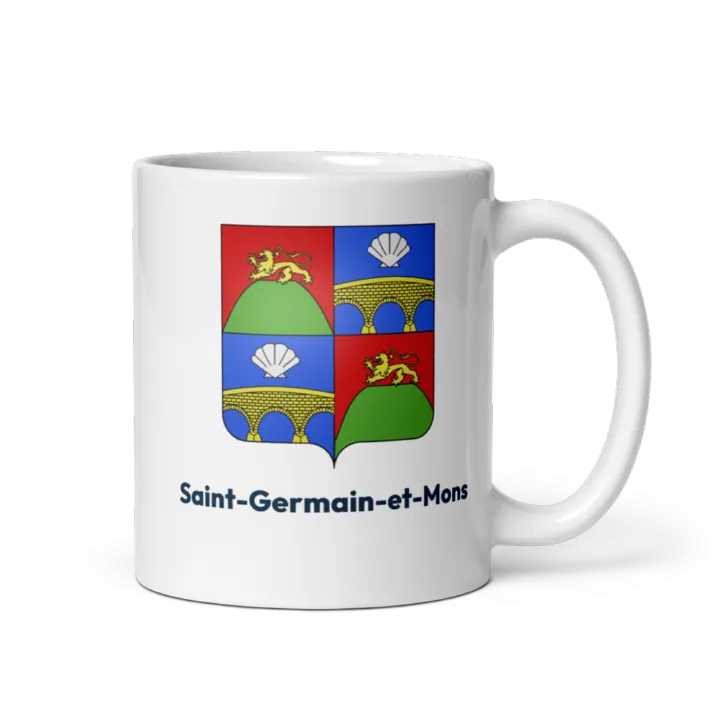 Mug blason de Saint-Germain-et-Mons