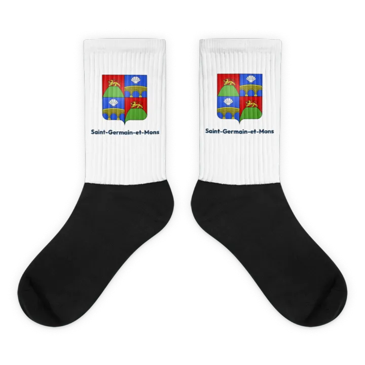 Chaussettes — blason de Saint-Germain-et-Mons