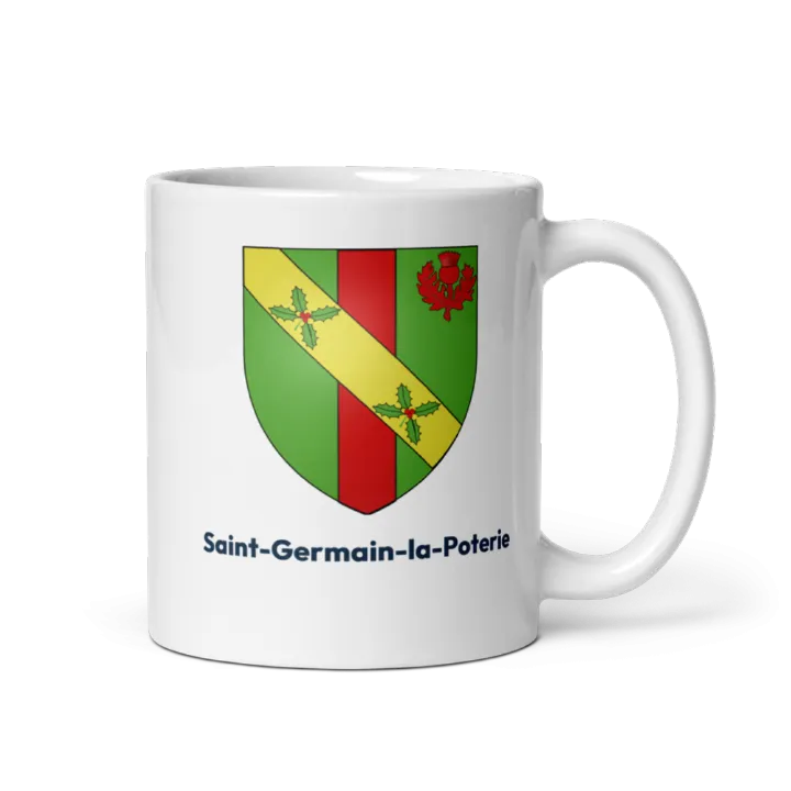 Mug blason de Saint-Germain-la-Poterie