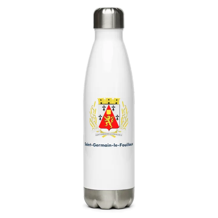 Gourde inox blason de Saint-Germain-le-Fouilloux