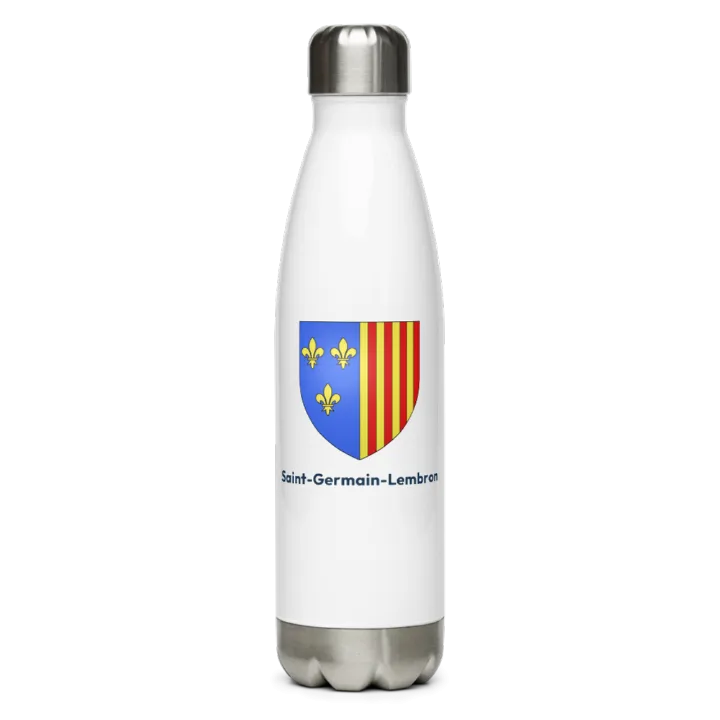 Gourde inox blason de Saint-Germain-Lembron
