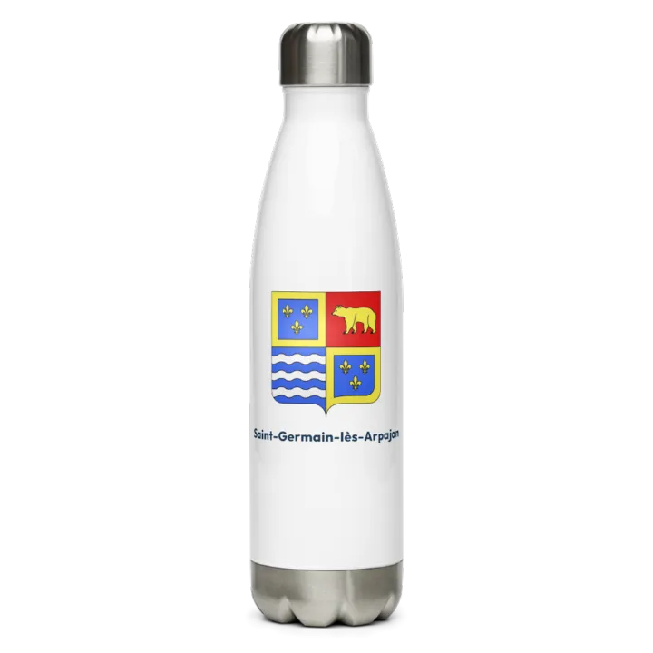Gourde inox — blason de Saint-Germain-lès-Arpajon