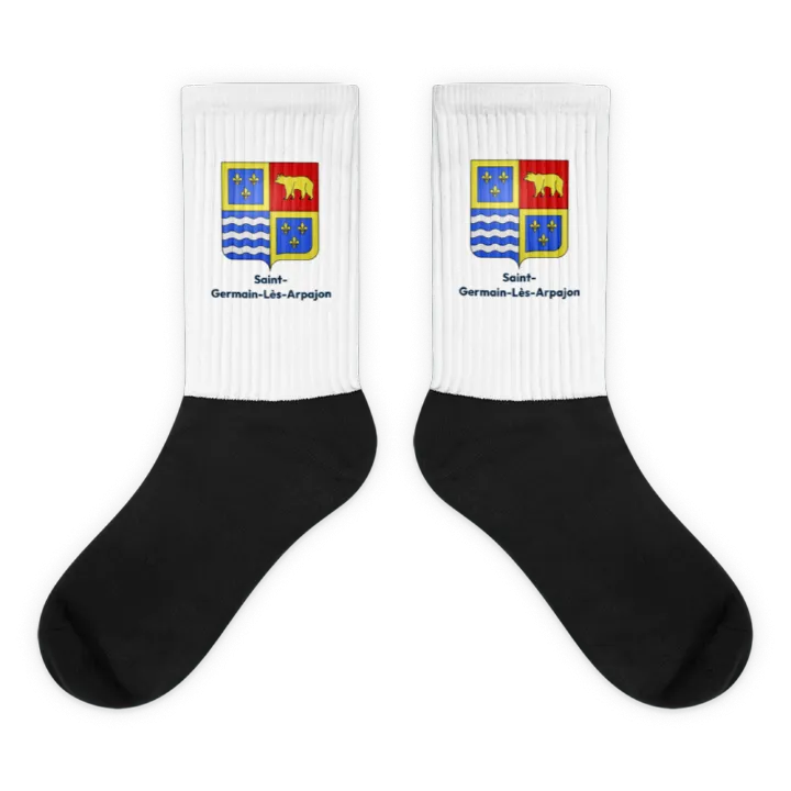 Chaussettes — blason de Saint-Germain-lès-Arpajon