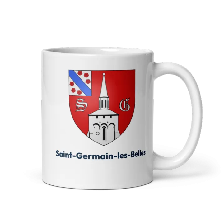 Mug blason de Saint-Germain-les-Belles