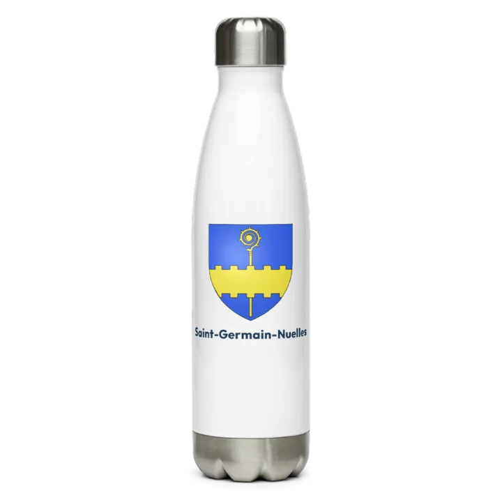 Gourde inox blason de Saint-Germain-Nuelles