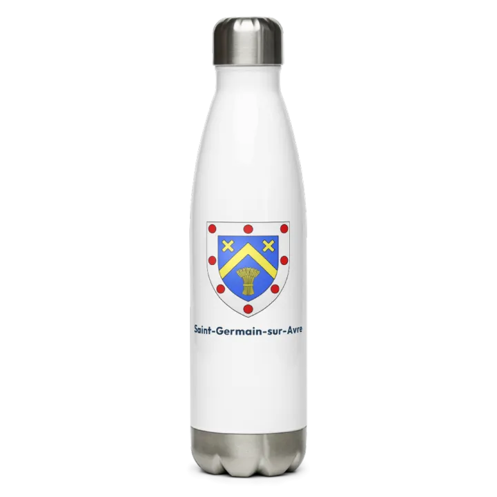 Gourde inox — blason de Saint-Germain-sur-Avre