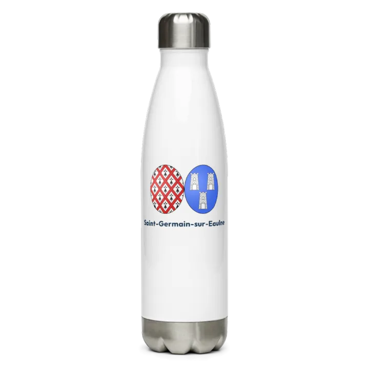 Gourde inox blason de Saint-Germain-sur-Eaulne