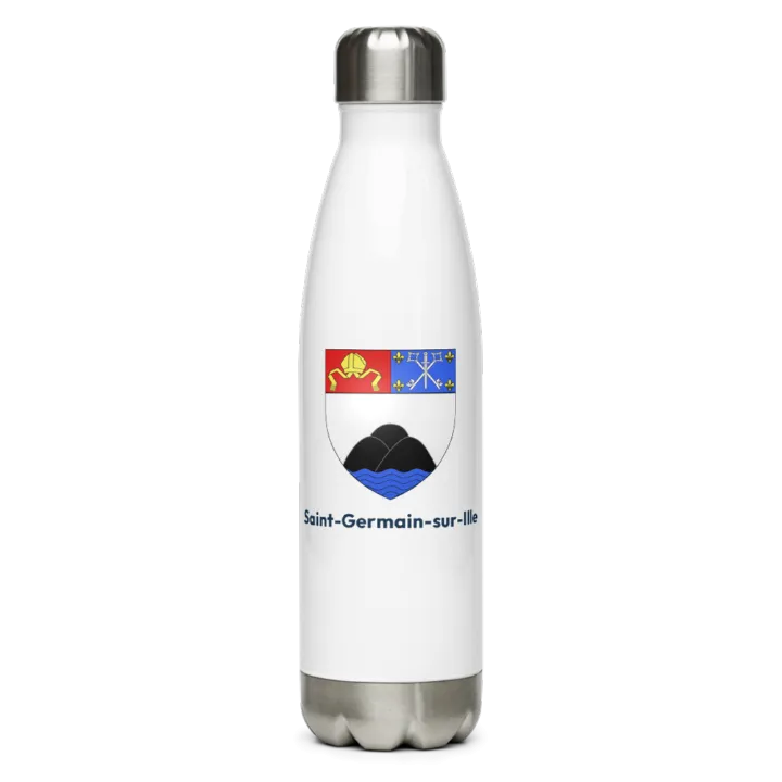 Gourde inox blason de Saint-Germain-sur-Ille
