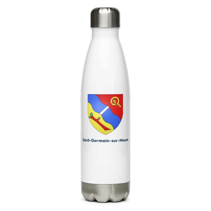 Gourde inox blason de Saint-Germain-sur-Meuse