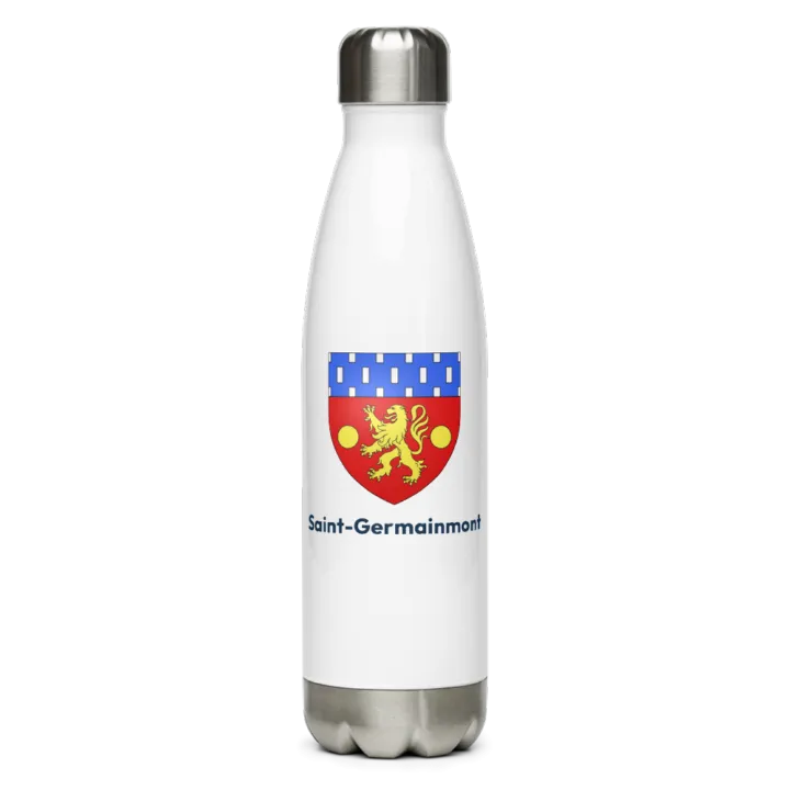 Gourde inox blason de Saint-Germainmont