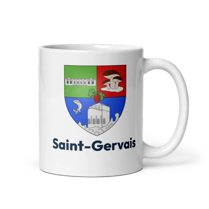 Mug blason de Saint-Gervais