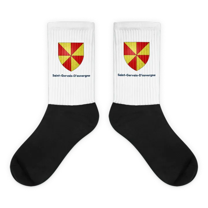 Chaussettes — blason de Saint-Gervais-d'Auvergne