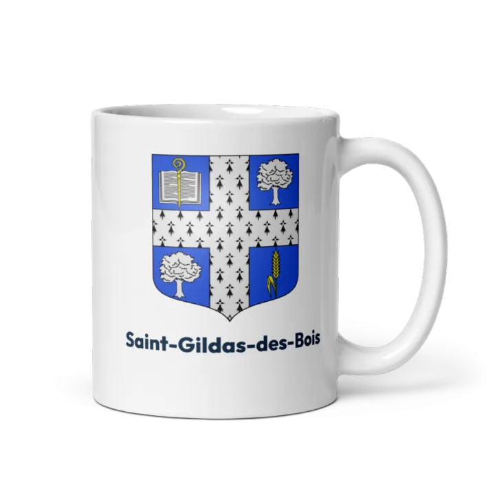 Mug blason de Saint-Gildas-des-Bois