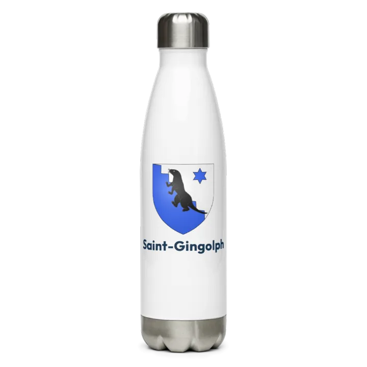 Gourde inox blason de Saint-Gingolph