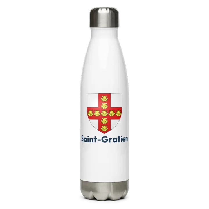 Gourde inox blason de Saint-Gratien