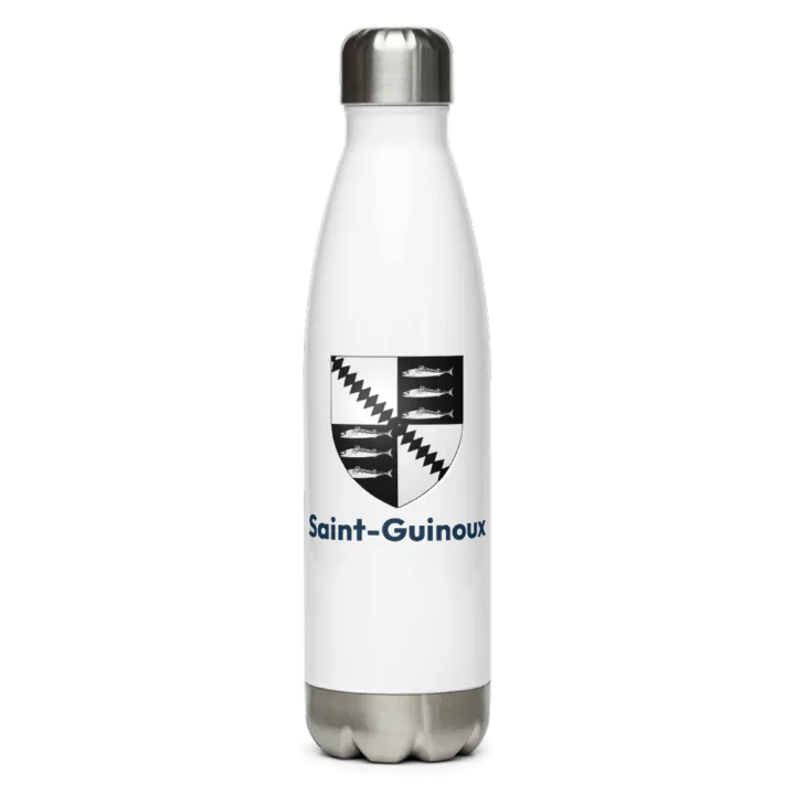 Gourde inox blason de Saint-Guinoux