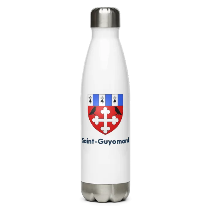 Gourde inox blason de Saint-Guyomard