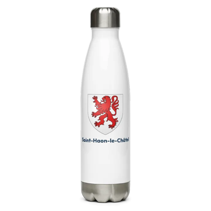 Gourde inox blason de Saint-Haon-le-Châtel