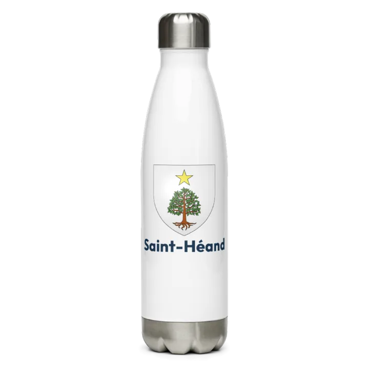 Gourde inox — blason de Saint-Héand
