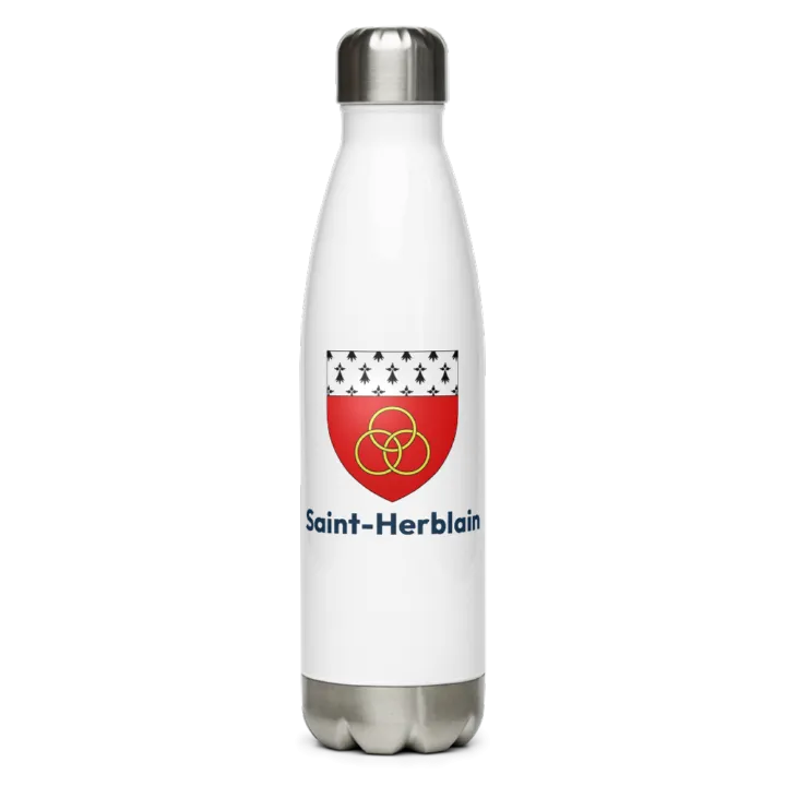 Gourde inox blason de Saint-Herblain
