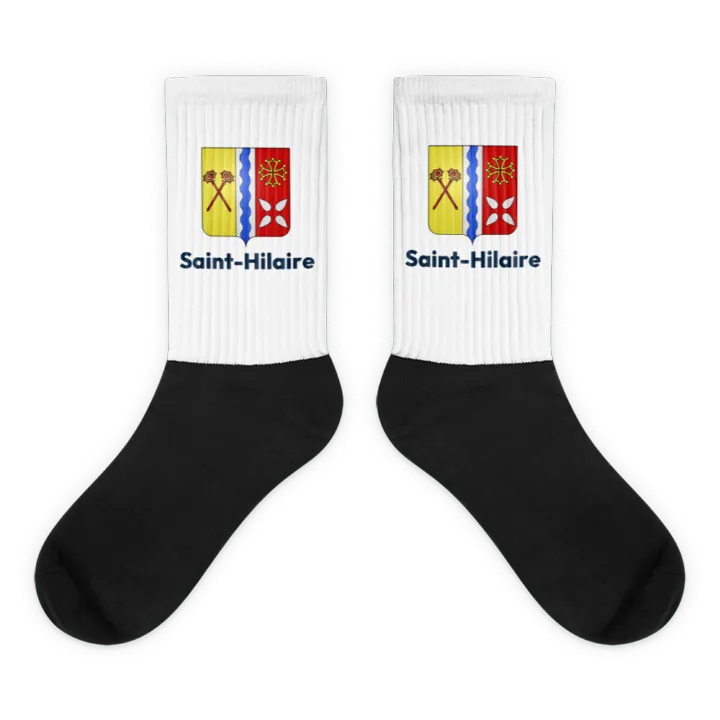 Chaussettes — blason de Saint-Hilaire