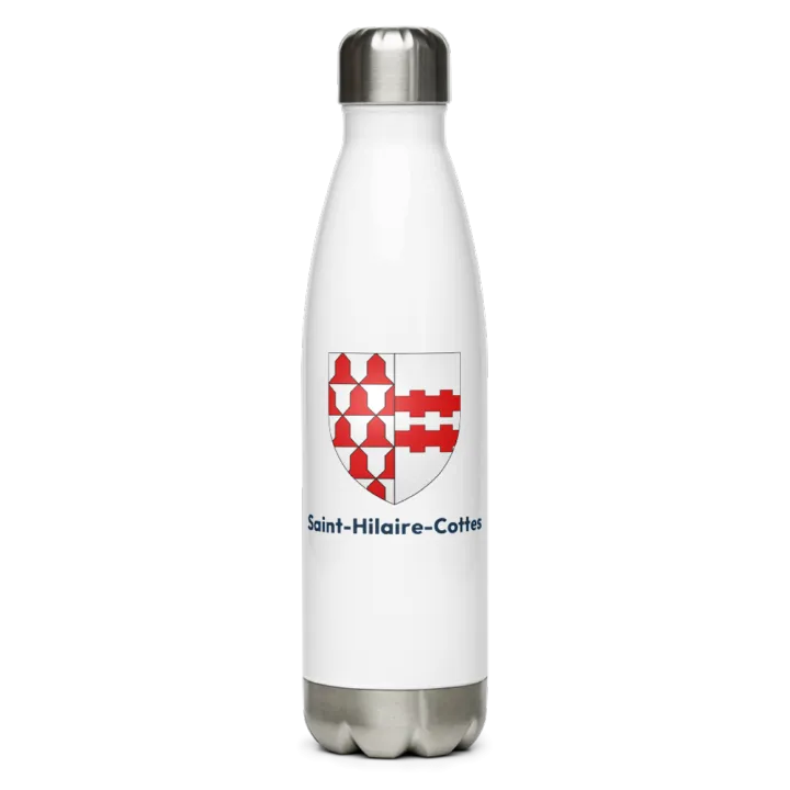 Gourde inox blason de Saint-Hilaire-Cottes