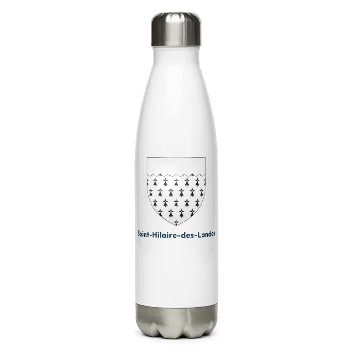 Gourde inox blason de Saint-Hilaire-des-Landes