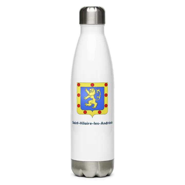 Gourde inox blason de Saint-Hilaire-les-Andrésis