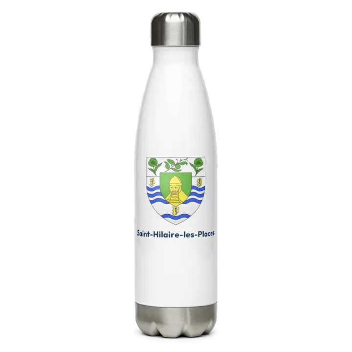 Gourde inox blason de Saint-Hilaire-les-Places