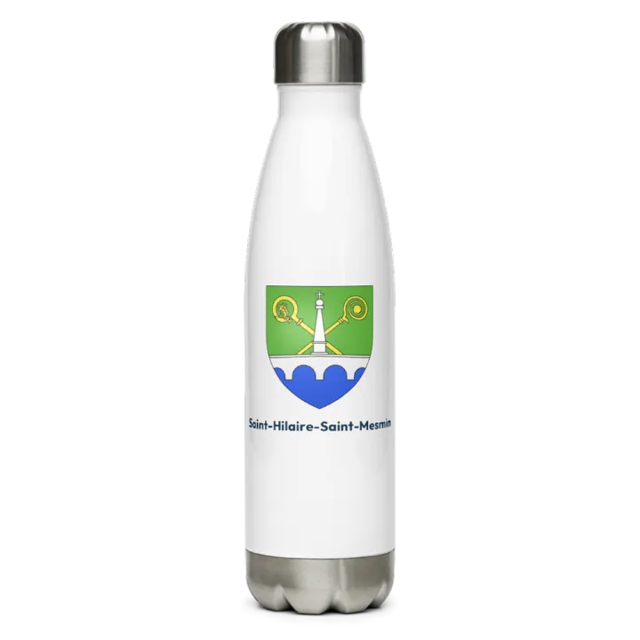 Gourde inox blason de Saint-Hilaire-Saint-Mesmin