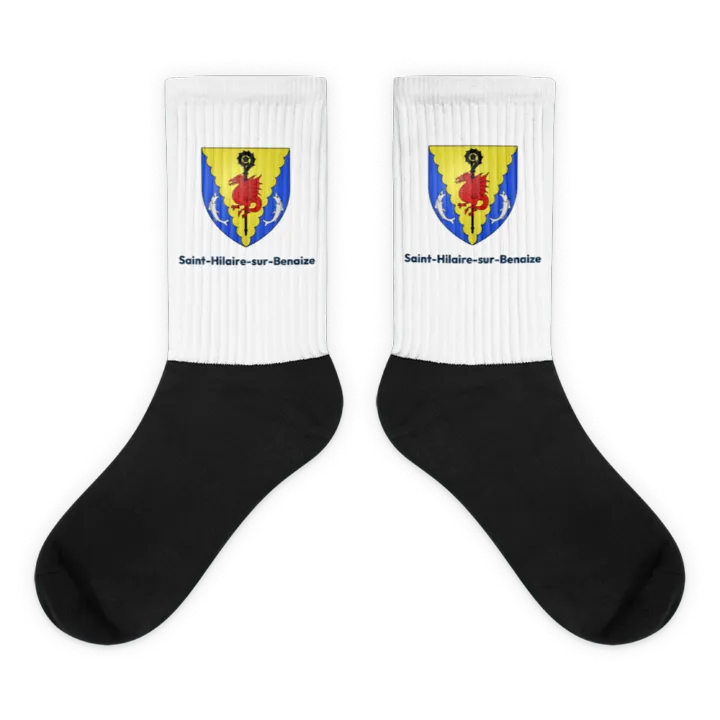 Chaussettes — blason de Saint-Hilaire-sur-Benaize