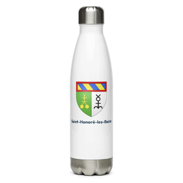 Gourde inox blason de Saint-Honoré-les-Bains
