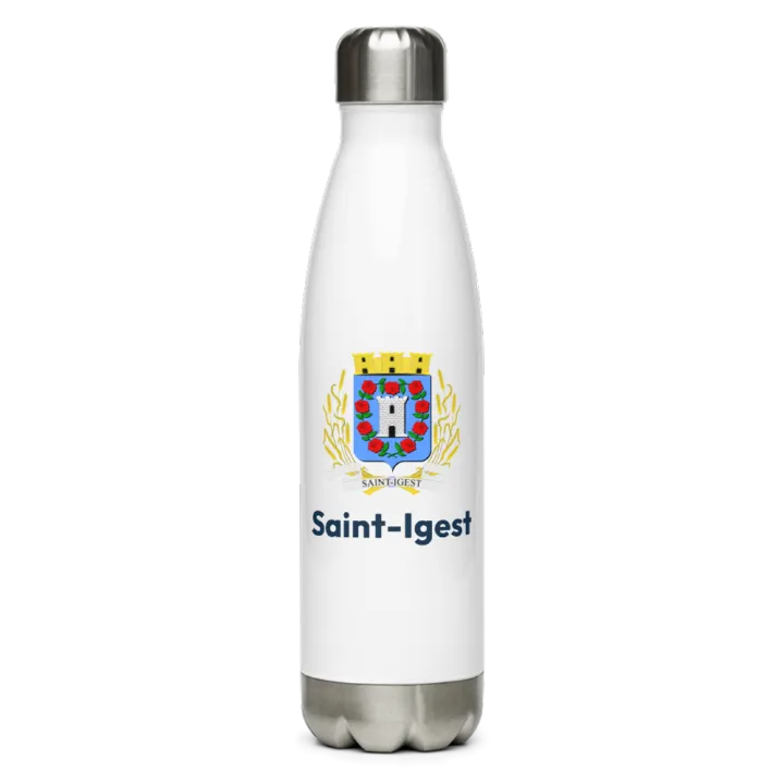 Gourde inox blason de Saint-Igest